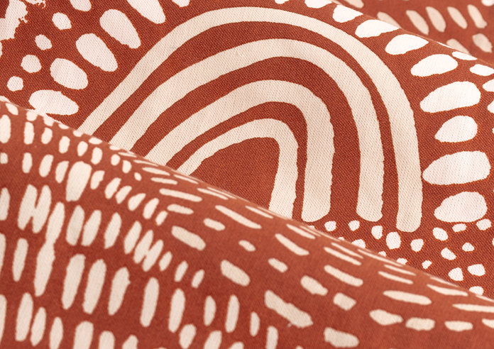 Nola Eyelet, Chestnut - Ready Made Curtains - Image 4